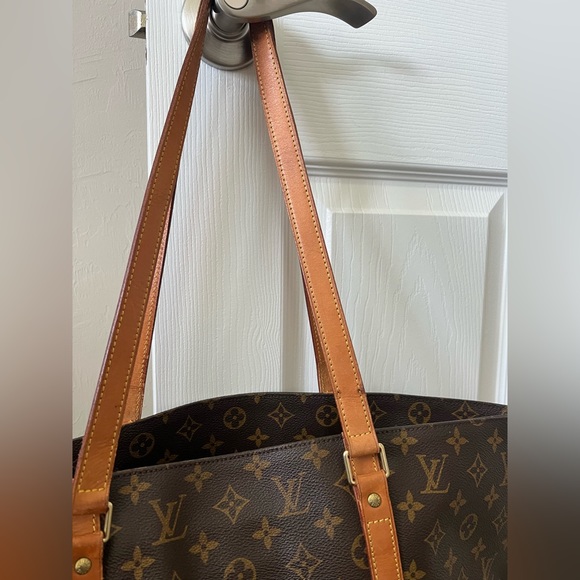 Authentic Louis Vuitton Monogram Sac Shopping Tote Shoulder bag - Picture 4 of 15
